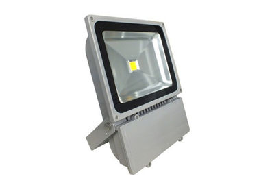 100W Pure White terbuka LED Banjir Pencahayaan Dengan Bridgelux Chip / dikeraskan Glass