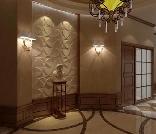 Disesuaikan Panel 3D bertekstur Dinding Pernikahan Hotel Dekorasi Wall Paper