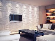 Panel dinding dekoratif 3D seni untuk ruang tamu, suara penyerapan dinding papan ubin