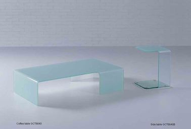 Sederhana Tabel Rectangle Bending Kaca Coffee Of Home Furniture