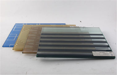 10mm Kaca Dekorasi Panel, Sablon Print berwarna Kaca Lembar