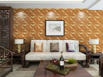 High End Eksternal Wall Cladding Kustom 3D Wall Panel / 3D Dinding Meliputi Waterproof