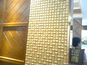 Dapur / Kamar Mandi PVC 3D Dinding Dewan Modern Home Dekorasi Wall Paneling Efek 3D