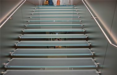Fire Proof Tempered Laminated Safety Glass Untuk Bangunan Tangga