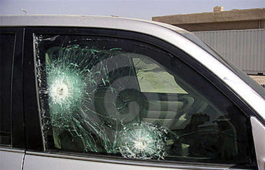 Kekuatan Tinggi Bullet Proof Kaca Anti-UV Untuk Mobil / Kendaraan CCC
