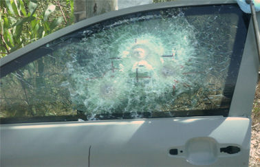 Kekuatan Tinggi Bullet Proof Kaca Anti-UV Untuk Mobil / Kendaraan CCC
