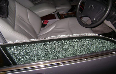 Kekuatan Tinggi Bullet Proof Kaca Anti-UV Untuk Mobil / Kendaraan CCC