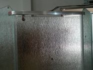12mm Bathroom Partition Figur Kaca, Custom Frosted Kaca Tempered 1000 * 2000mm