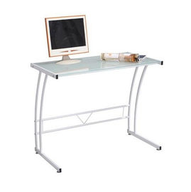 Meja Modern Glass Home Office Komputer
