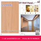 Deco rumah 3d dinding papan panel dengan lapisan UV 2440 * 1220 * 6/8 / 9mm