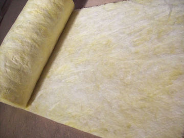 Suhu Tinggi Perlawanan Glass Wool Blanket Untuk Power Plant 20mm - 100mm Tebal