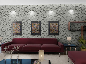 Mode Wall Art 3D Living Room Wallpaper, 3D modern Dinding Panel untuk Sofa Background